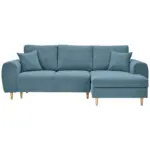XXXLutz Lauterach - Ihr M&ouml;belhaus bei Bregenz Ecksofa in Webstoff Blau 240/145 cm