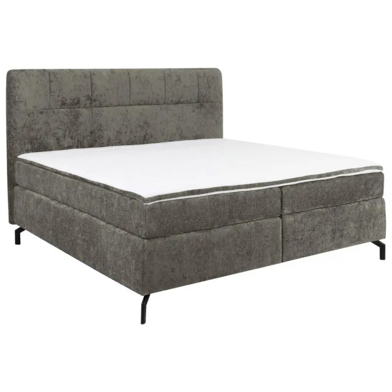 Boxspringbett 180/200 cm in Grau