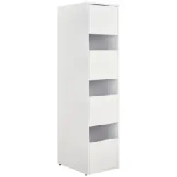 W&auml;scheschrank 50/210/67,5 cm in Wei&szlig;