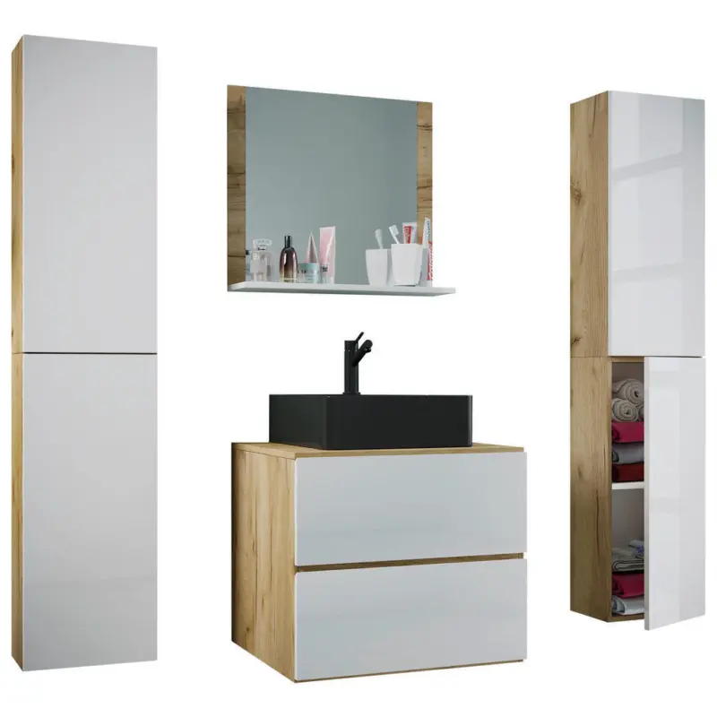 Badezimmer 5-teilig in 127 cm