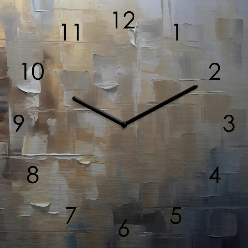 Wanduhr Multicolor 30/30/3,1 cm