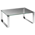 XXXLutz Lauterach - Ihr M&ouml;belhaus bei Bregenz Couchtisch in Metall, Glas 110/70/40 cm