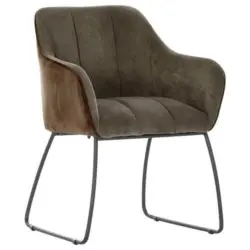 Armlehnstuhl Stoffauswahl Flachgewebe