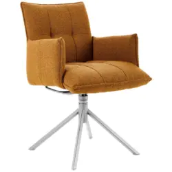 Armlehnstuhl Sitzfl&auml;che 360&deg; drehbar Flachgewebe