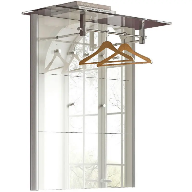 Garderobenpaneel in 112/117/33 cm