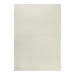 Webteppich 140/200 cm Hamptons Sixteen Elfenbein