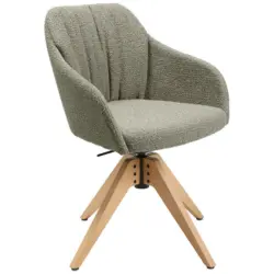 Armlehnstuhl Sitzfl&auml;che 360&deg; drehbar Flachgewebe