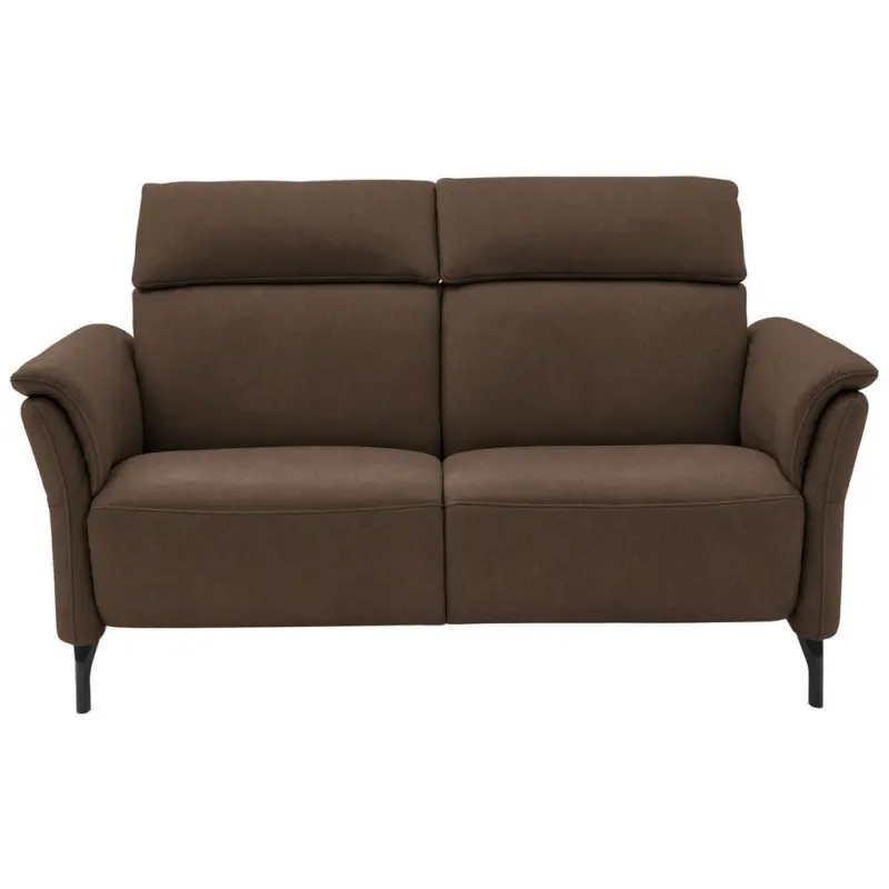 2-Sitzer-Sofa in Echtleder Braun