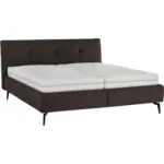 XXXLutz Lauterach - Ihr M&ouml;belhaus bei Bregenz Polsterbett gepolstertes Kopfteil, Lattenroste, Matratzen Braun 180/200 cm