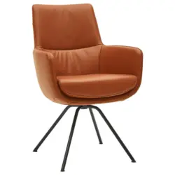 Armlehnstuhl Beinauswahl, Lederauswahl, Typenauswahl, Sitzfl&auml;che 360&deg; drehbar