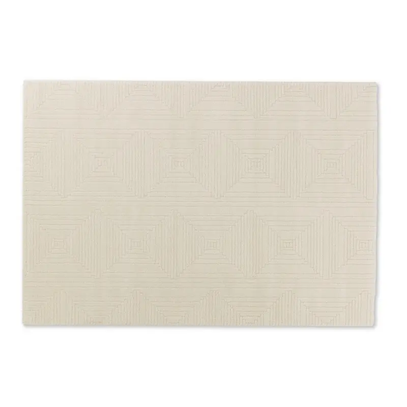 Webteppich 133/190 cm Pure Design Creme