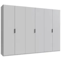 Faltt&uuml;renschrank in Wei&szlig;