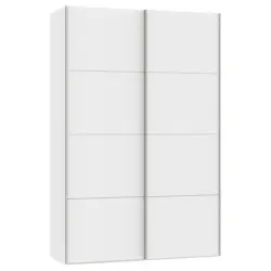 Schwebet&uuml;renschrank in Wei&szlig;