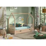 XXXLutz Lauterach - Ihr M&ouml;belhaus bei Bregenz Hausbett Rollrost, Bettschublade 90/200 cm in Kieferfarben