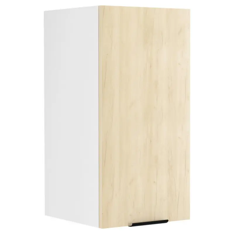 K&uuml;chenoberschrank 30/60/31 cm in Wei&szlig;, Honigeiche