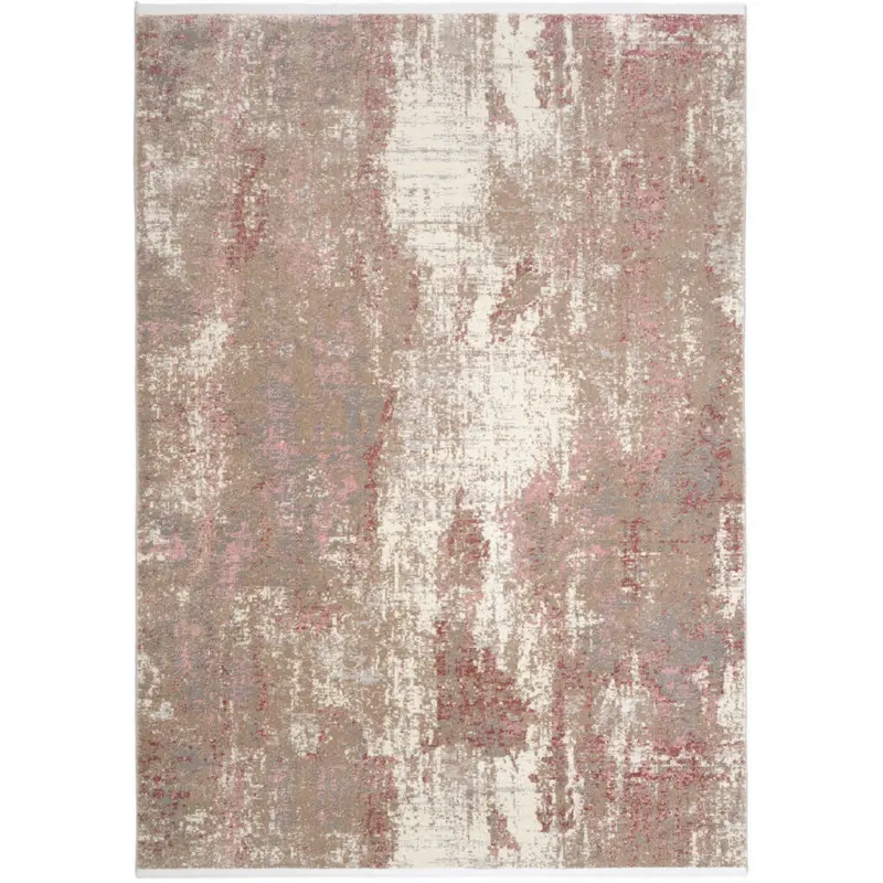 Webteppich 80/150 cm Limoges Creme, Rosa