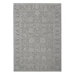 Webteppich 160/230 cm Denver Grau, Hellgrau, Dunkelgrau