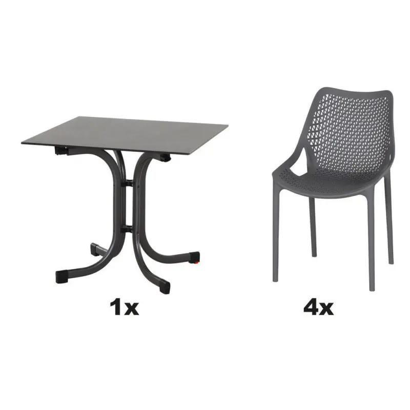 Gartengarnitur 5-teilig