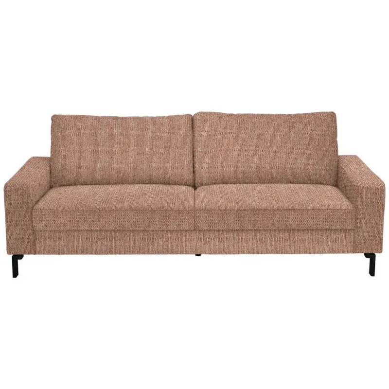 3-Sitzer-Sofa in Flachgewebe Aprikose