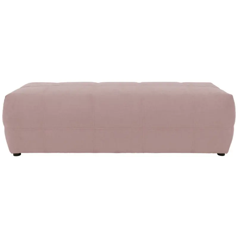 Hocker in Textil Rosa