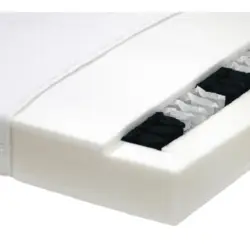 Taschenfederkernmatratze 140/200 cm H&ouml;he ca. 19 cm