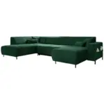 XXXLutz Lauterach - Ihr M&ouml;belhaus bei Bregenz Wohnlandschaft in Cord Dunkelgr&uuml;n