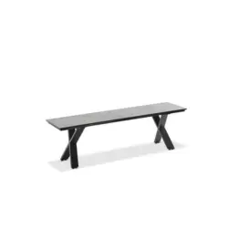 Gartenbank 180/46/40 cm in Grau