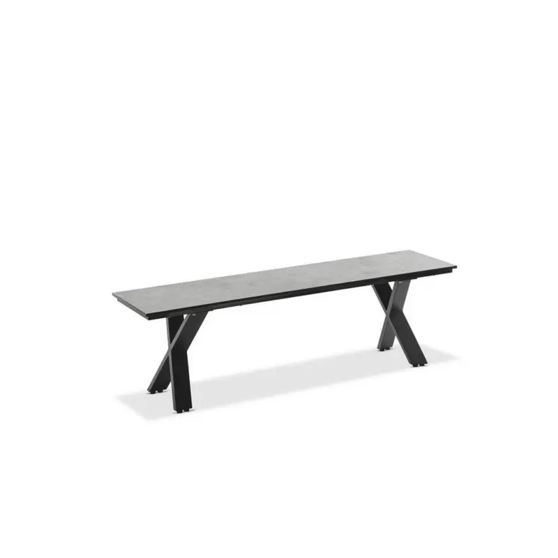 Gartenbank 180/46/40 cm in Grau