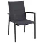 XXXLutz Lauterach - Ihr M&ouml;belhaus bei Bregenz Stapelstuhl in Metall, Textil Anthrazit