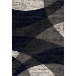 Vintage-Teppich 80/150 cm Vintage Creme, Grau, Graublau