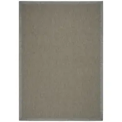 Flachwebeteppich 140/200 cm Chronos Silberfarben