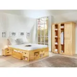 XXXLutz Lauterach - Ihr M&ouml;belhaus bei Bregenz Stauraumbett 140/200 cm in Naturfarben