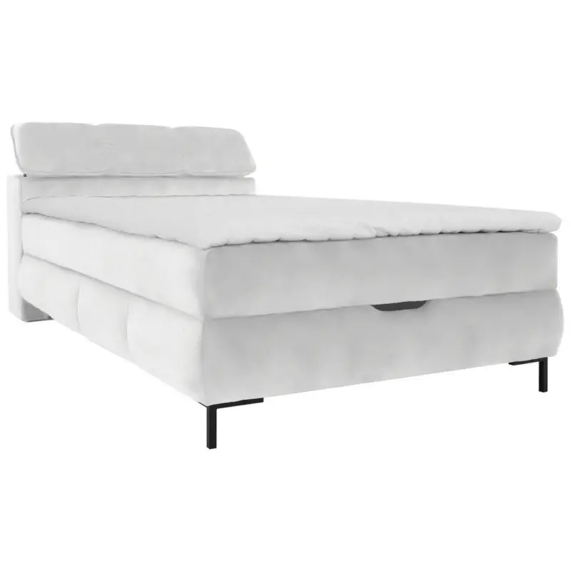 Boxbett 140/200 cm in Creme