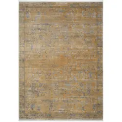 Vintage-Teppich 120/180 cm Color&egrave; Goldfarben