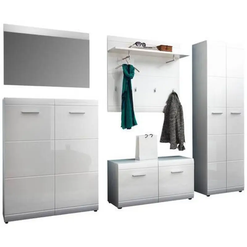 Garderobe 5-teilig in 275/200/39 cm