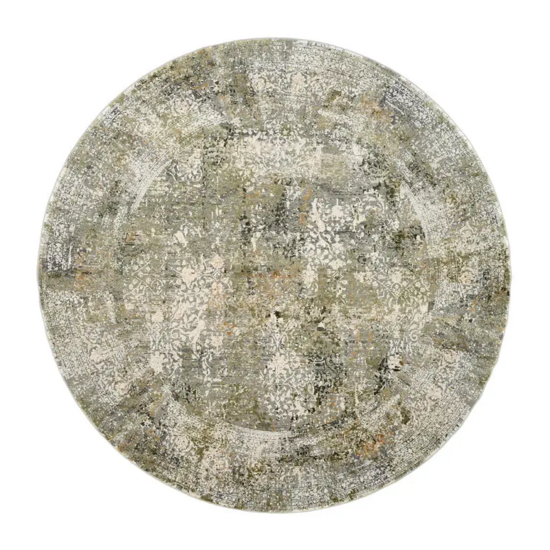 Webteppich 160 cm Avignon Grau, Gr&uuml;n