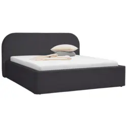 Polsterbett Anthrazit 140/200 cm