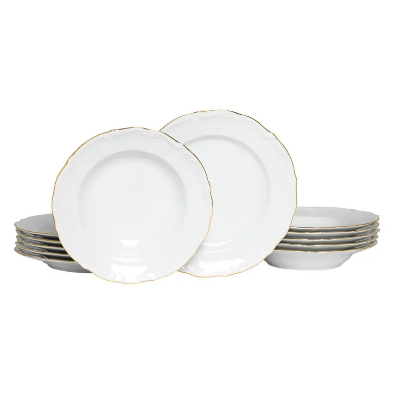 Tafelservice Maria Theresia Gold 12-teilig