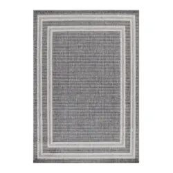 Flachwebeteppich 200/290 cm Aruba Grau