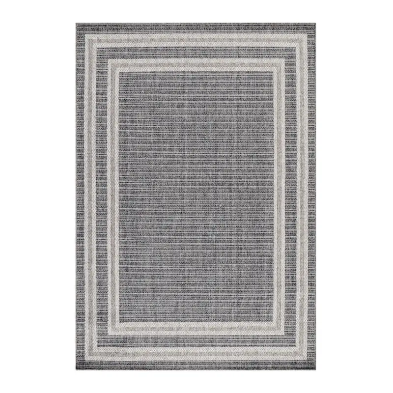 Flachwebeteppich 200/290 cm Aruba Grau