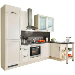 Eckk&uuml;che 285/163 cm in Magnolie