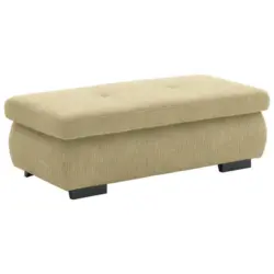 Hocker in Textil Honig