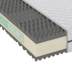 Kaltschaummatratze 120/200 cm H&ouml;he ca. 21 cm