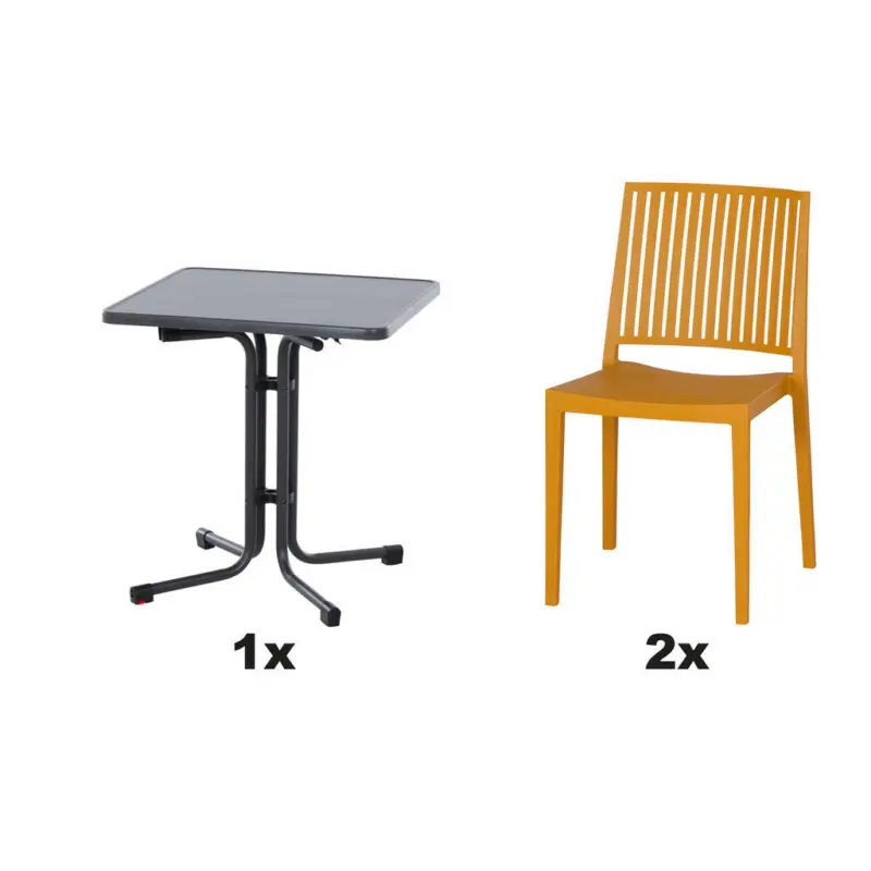 Gartengarnitur 3-teilig