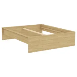 Bettrahmen 160/200 cm in Eichefarben