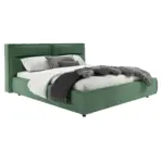 XXXLutz Lauterach - Ihr M&ouml;belhaus bei Bregenz Polsterbett gepolstertes Kopfteil Gr&uuml;n 160/200 cm