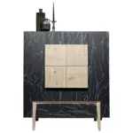 XXXLutz Lauterach - Ihr M&ouml;belhaus bei Bregenz Highboard Schwarz, Eichefarben 128/146/42,6 cm