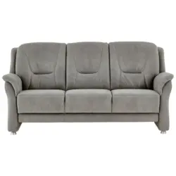 3-Sitzer-Sofa in Mikrofaser Grau