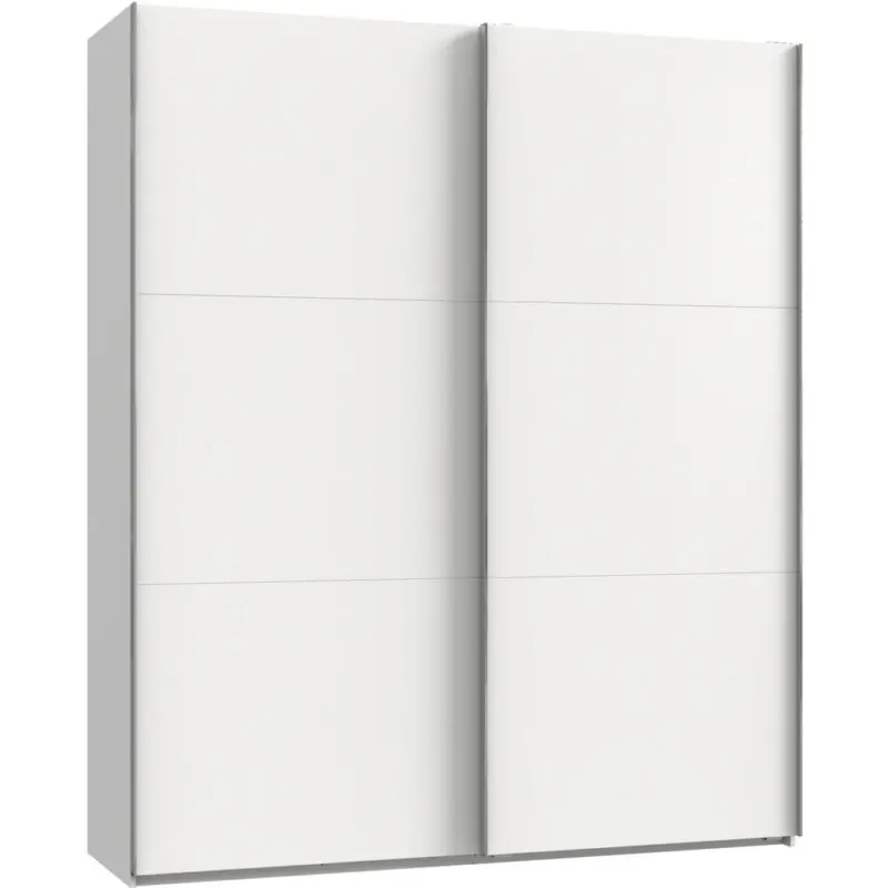Schwebet&uuml;renschrank in Wei&szlig;