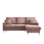 XXXLutz Lauterach - Ihr M&ouml;belhaus bei Bregenz Ecksofa in Cord Rosa